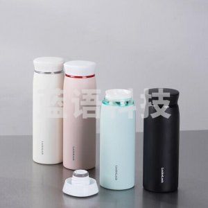 乐扣乐扣 LOCK&LOCK LHC4243MIT 灵动旋转保温杯不锈钢商务便携式水杯 380ml薄荷绿色(颜色下单备注