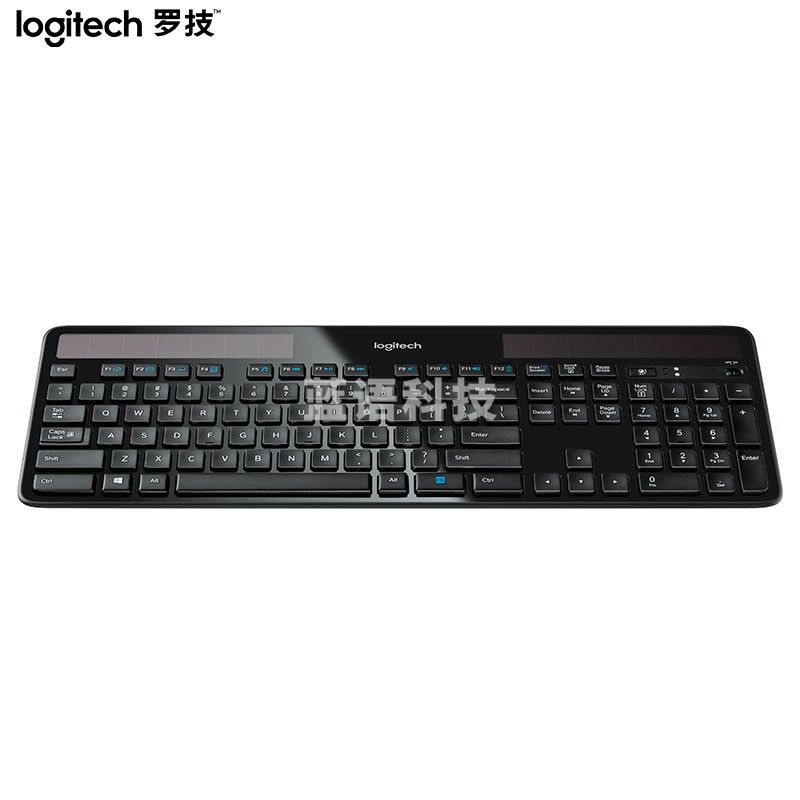 罗技(Logitech) K750 太阳能无线键盘 纤薄办公键盘