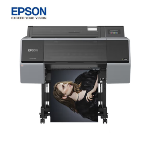 爱普生(EPSON)SC-P7580 A1+大幅面彩色打印机 海报照片写真绘图仪打印 (高速打印 12色颜料墨水)