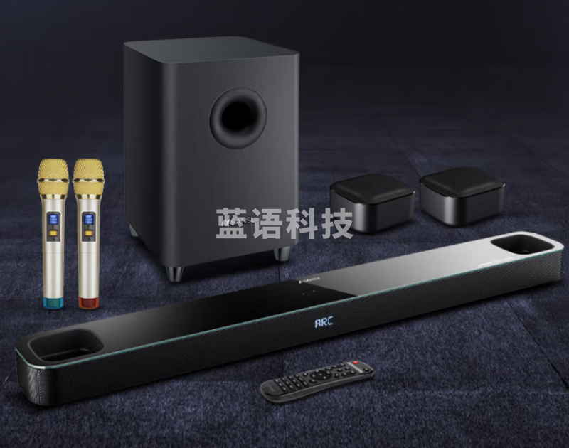山水(sansui)DV-95D回音壁5.1声道杜比全景声电视音响套装 家庭影院 无线环绕Soundbar条形音箱 10英寸低音炮