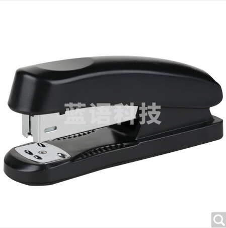 得力0325订书机(黑)2个装
