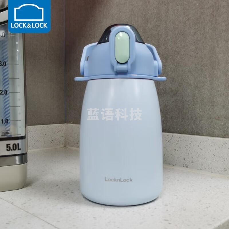 乐扣乐扣(LOCK&LOCK) 大肚保温杯316不锈钢1.5L蓝色LHC3312
