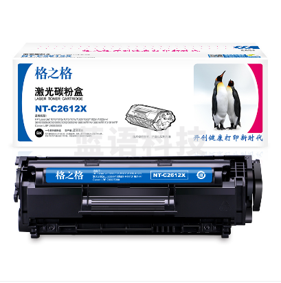 格之格2612A 粉盒 NT-C2612X 黑色 适用于：1020/M1005/M1319f/1010/1012/1015/1018/1022/3055/3052/3050.