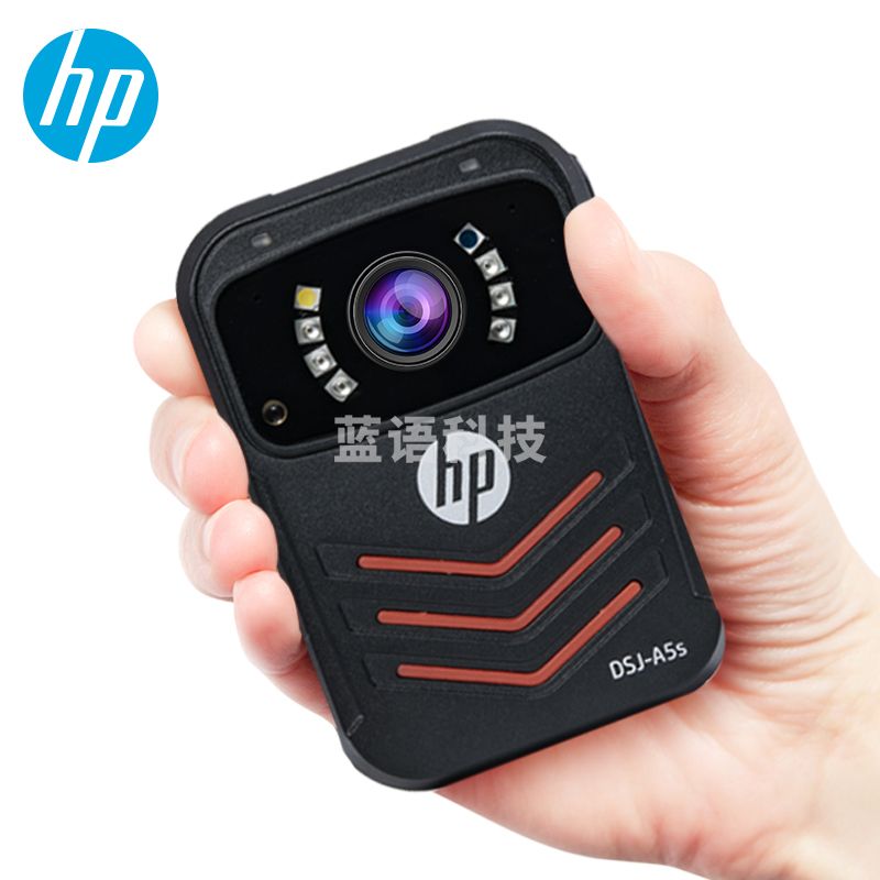 惠普(HP) DSJ-A5 执法记录仪1296P高清红外夜视现场记录仪 官方标配32GTJRRSFYJD202303021034283
