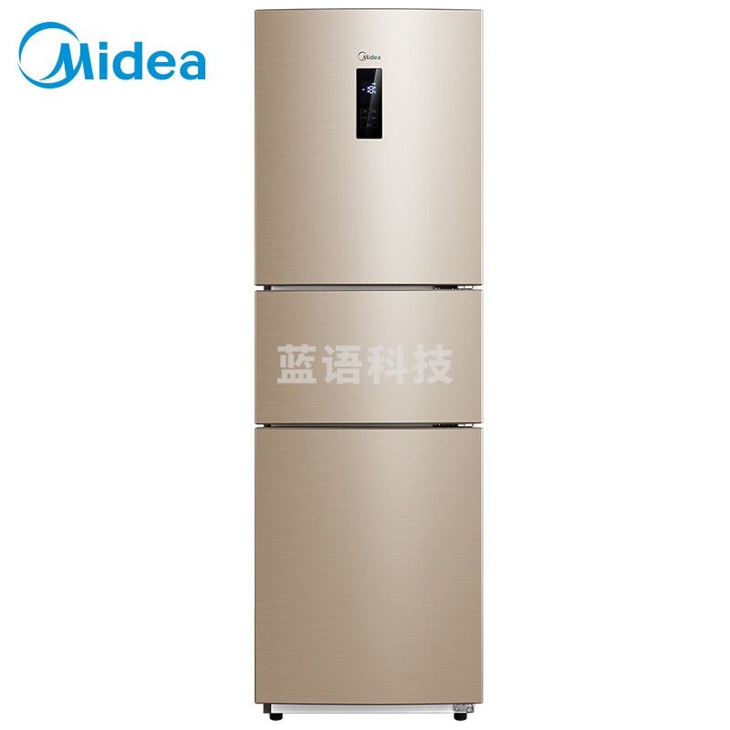 美的(Midea)258升 三门冰箱家用一级能效节能省电双变频风冷无霜电冰箱小智能变温 BCD-258WTPZM(E)