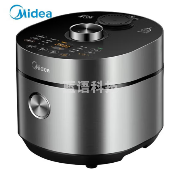 美的HT3088H 电压力锅 3LIH大火力电磁加热压力煲 WIFI智能变压沸腾双钢胆