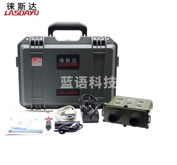 徕斯达双目远距离激光测距仪5KM测距望远镜5000米测距测角 LSD-LS5KCI带方位角