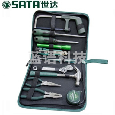 世达(SATA)11件基本组套/家用五金工具 基本组套 电工综合组套11件套装06003 (偏远区域下单请电话咨询)