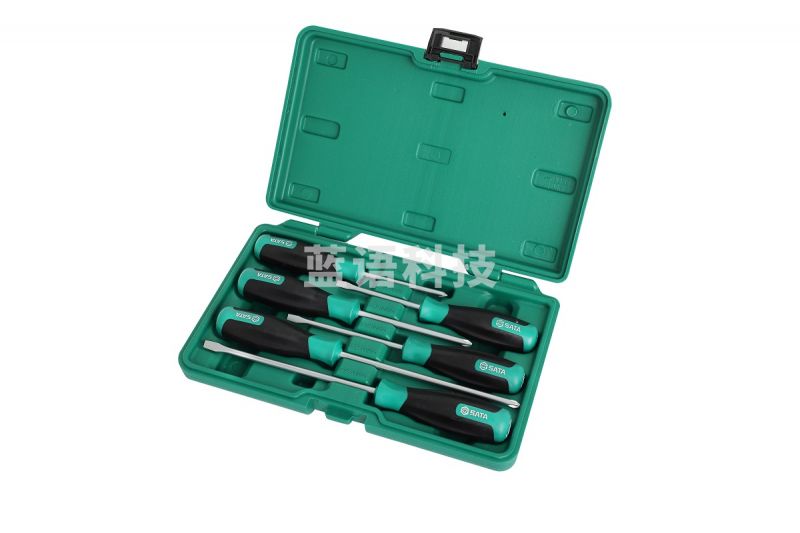 世达(SATA)09309 6件T系列一字、十字螺丝批组套 官方保真