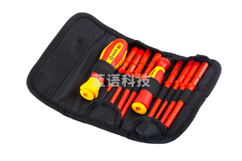 世达(SATA)09304 10件可换头VDE绝缘耐压螺丝批组套 官方保真