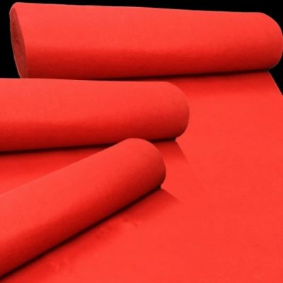 白云(BAIYUN)2*50米 一次性红地毯 结婚 迎宾活动红地毯婚庆展会开业庆典舞台红地毯