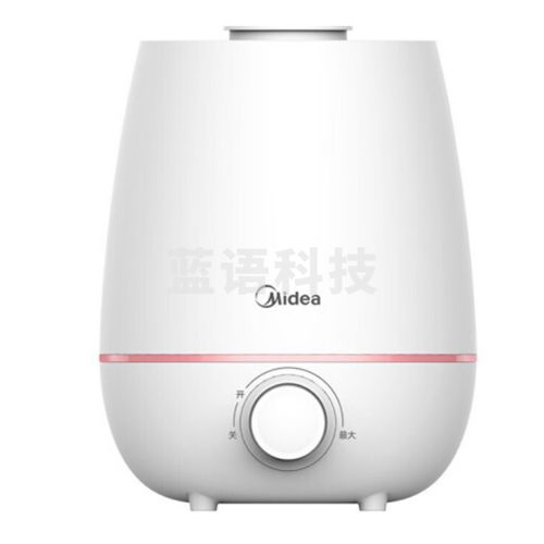美的(Midea)家用大喷雾容量桌面小型低音加湿器 白色 SC-3K40