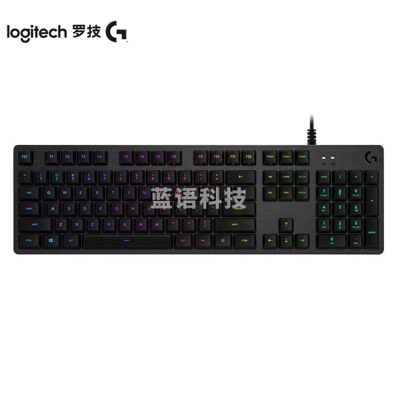 罗技(Logitech) 机械键盘 G512 CARBON RGB (GX-Blue C轴)