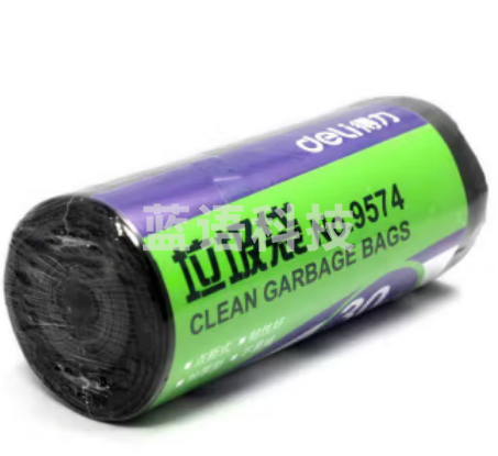 得力(deli) 垃圾袋 塑料袋点断式垃圾袋加厚 9574 50*59cm(30个/卷)*30卷