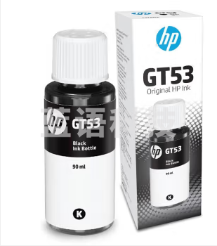 惠普(HP)GT53XL墨水 适用5820 418 419 410 319 310 519 GT-53XL大容量黑色墨水(135ml)