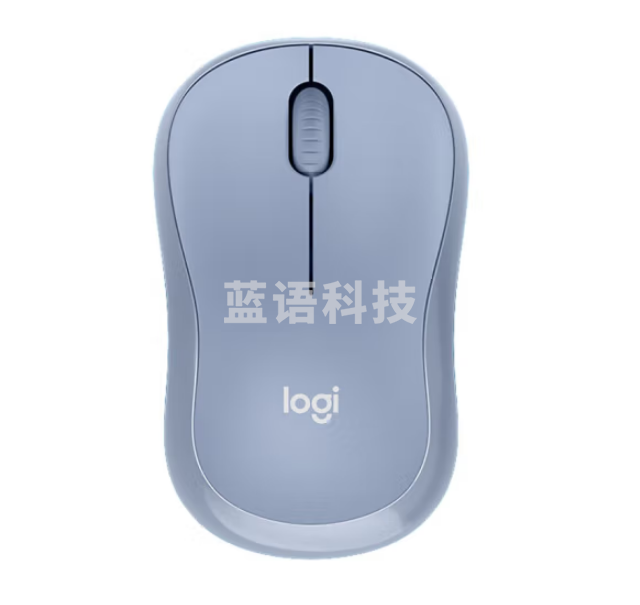 罗技 M221 无线静音鼠标(雾霾蓝)
