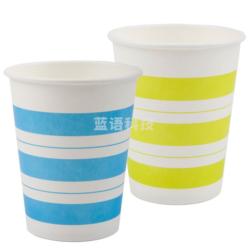 得力 9560纸杯(混)(50个/袋)250ml五星纸240g纸+18gPE膜