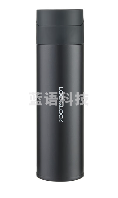 乐扣乐扣(lock&lock) 黛晶后弹盖保温杯 LHC6524FU