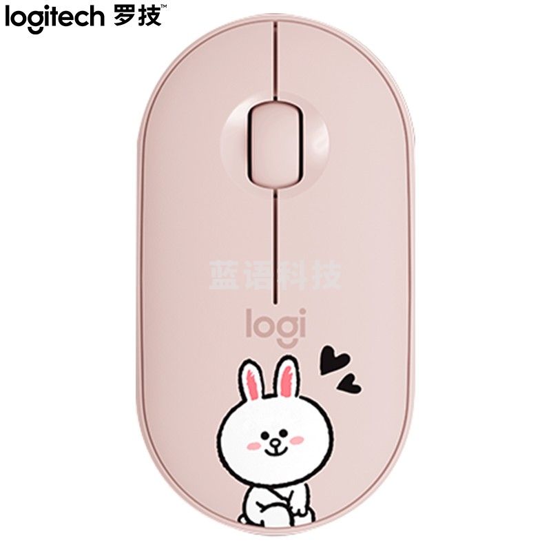罗技(Logitech) Pebble无线蓝牙鼠标 LINE FRIENDS系列-可妮兔