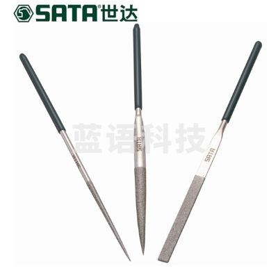 世达(SATA)3件套金刚石整形锉3x140MM 货号03860