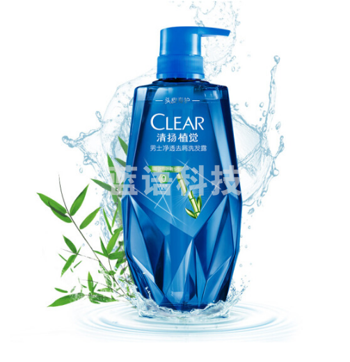 清扬 700ml植觉无硅油洗发水净透去屑洗发露 竹叶精华（6瓶箱）