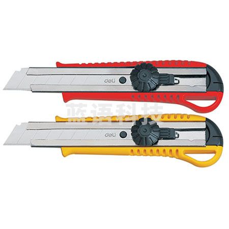 得力(deli) 2044美工刀(黄色)(把)