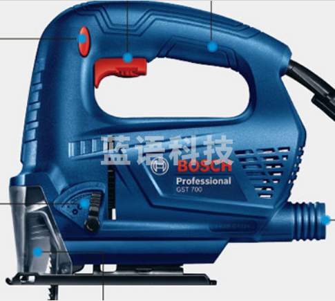 博世(BOSCH)GST 700 曲线锯 500瓦插电式 木材切割无级变速