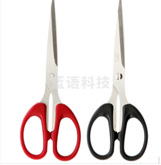 得力6034剪刀 (颜色随机)