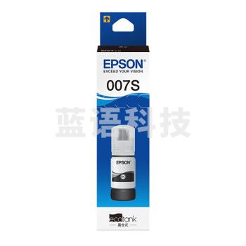 爱普生(EPSON)007s黑色墨水(C13T06K180)(适用M2148/M2178/M3148机型) T06K1-007s 标准容量/2000页
