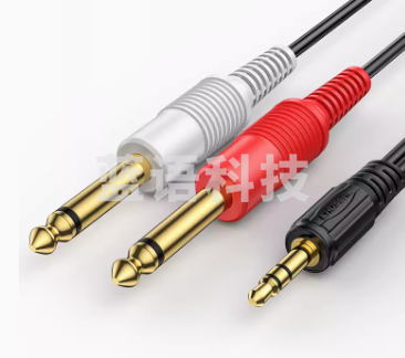 秋叶原 Q3201音频线3.5转双6.5音频线 3米