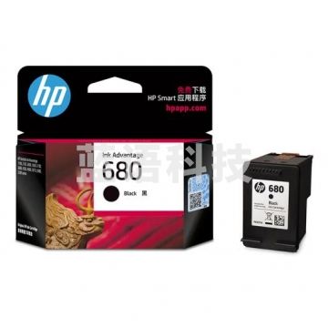 惠普(HP)680 原装 黑色 墨 盒