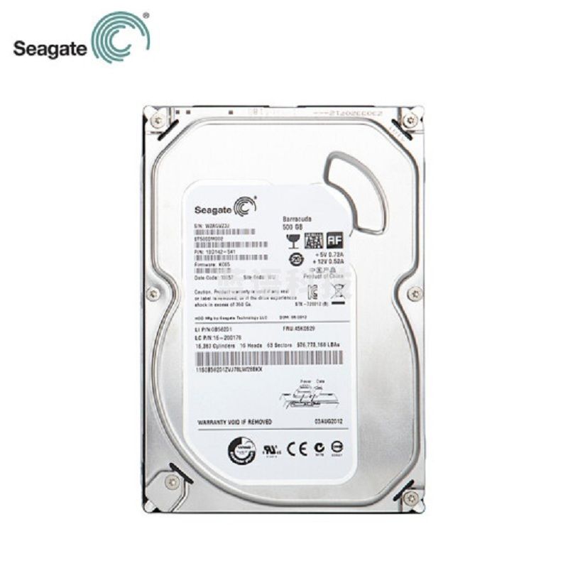 希捷(Seagate) 500G 机械硬盘 笔记本硬盘 SATA3 2.5寸 5400转 静电袋包装