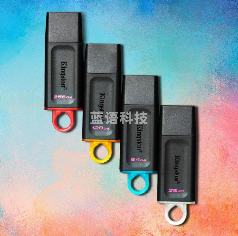 金士顿 (Kingston)64GB USB3.2 Gen 1 U盘 DTX 时尚设计 轻巧便携