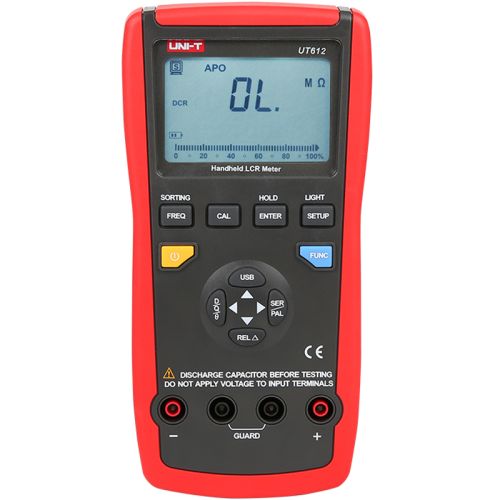 优利德(UNI-T)UT612 LCR数字电桥表 电阻电容电感表