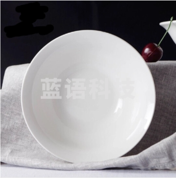 密胺白色碗 汤碗 米饭碗 140mm