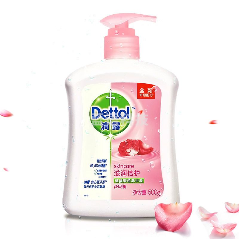 滴露洗手液 滋润倍护健康抑菌洗手液 500g