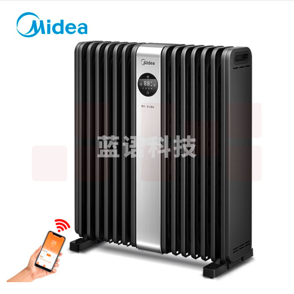 美的  HYX22TR 取暖器14片电暖器遥控智能WIFI 2200w电暖气