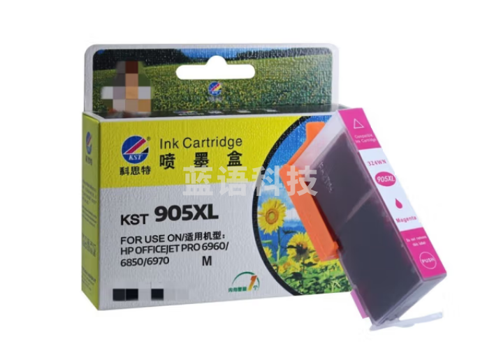 科思特墨盒K 905XL 适用HP OFFICEJET PRO 6960/6850/6970 红色