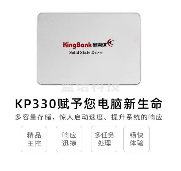 金百达（KINGBANK） 120GB SSD固态硬盘 SATA3.0接口 KP330系列