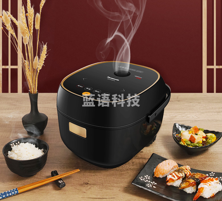 松下(Panasonic)SR-AC072-K电饭煲 迷你2段IH立体加热 智能预约加厚铜釜多功能小型电饭锅