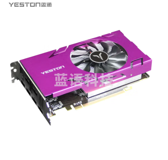 盈通 （yeston）RX580 8G 6HDMI 六屏显卡 支持HDMI直连 支持HDMI转VGA及DVI-D 专业多屏显卡