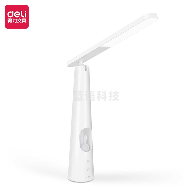 得力(deli) 4319 LED小夜灯台灯(白色)(1台装/盒)