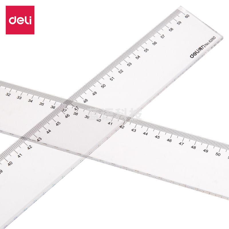 得力（deli）6260直尺60cm(只)