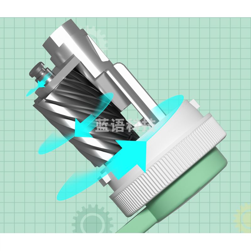 得力（deli） 削笔机(浅绿) 71169 只可爱造型自动进笔转笔刀削笔刀开学考试礼物