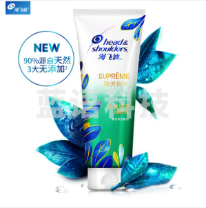 海飞丝致美微米 头皮护理洗发露 适合油性头皮 含摩洛哥坚果油 头皮护理润发乳400g*1瓶