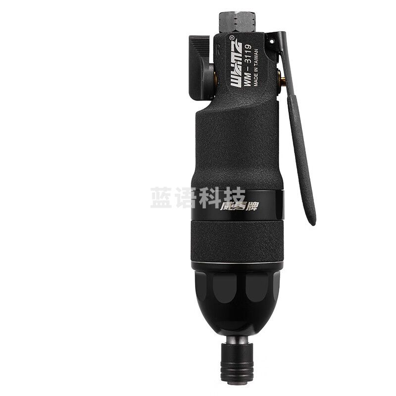 威马牌气动工具系列（WYMA） 台湾威马牌汽动木工风批气动工业级螺丝刀工具气批直角弯头起子 【工业级】 WM-3119