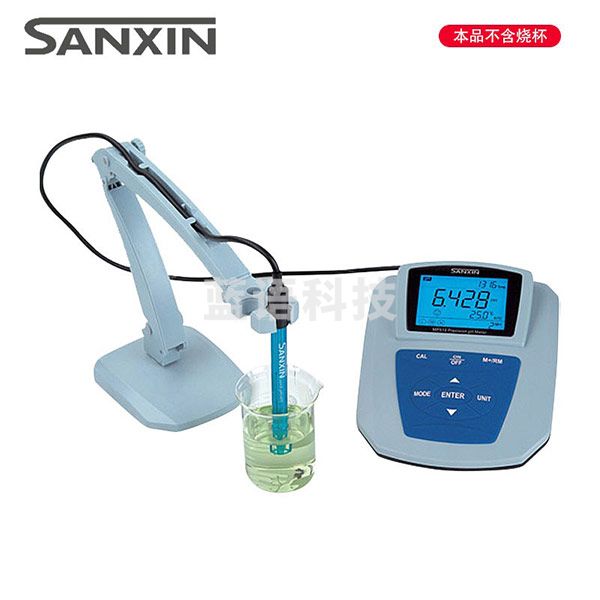 三信（sanxin）台式pH计 数显酸度计MP511 实验室pH测试仪酸碱度测定仪 -2.0~20.0pH/±0.01pH 260060