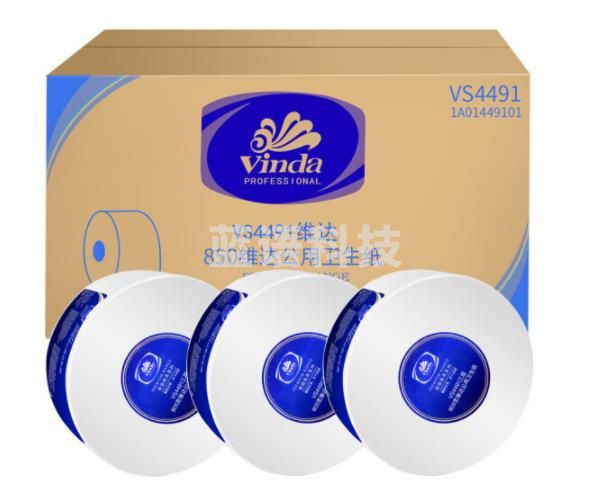 维达(Vinda) VS4491 大盘纸三层850克 12卷/箱