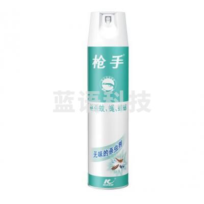 枪手（GUNNER）杀虫气雾剂 无味 600毫升 杀虫剂 喷雾 杀虫水 除虫剂