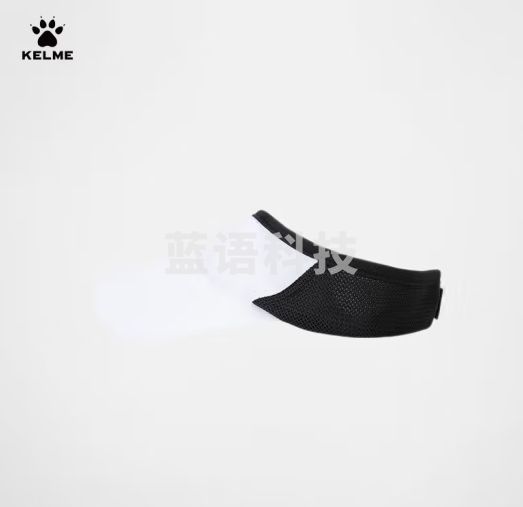 卡尔美（KELME）卡尔美防晒帽子女男空顶帽跑步运动速干网球帽太阳遮阳帽 白色 均码